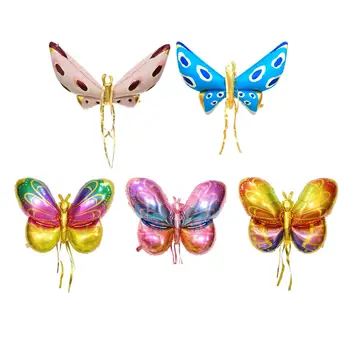 Балон с Крила на Пеперудите-Феи Надуваем Балон от Фолио, Задния Окачен Балон От Фолио, Балон от Алуминиево Фолио-Пеперуди за Хелоуин