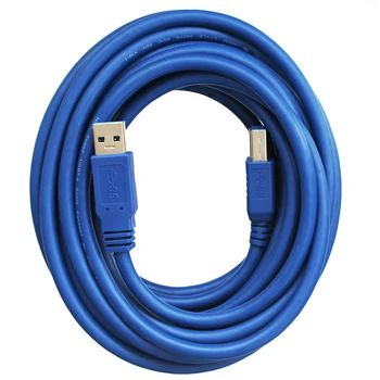 кабел за принтер 3m USB 3.0 USB A Male to B Male USB-бързият кабел за принтер Canon, Epson, HP