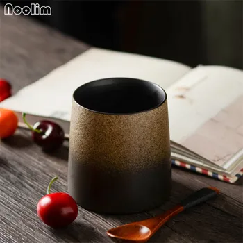 Японски ретро креативните керамични чаши Проста matte градиент чаша за ръце Цзиндэчжэнь, чаша за кафе с мляко, ръчна изработка, Прибори за хранене за вашия домашен офис