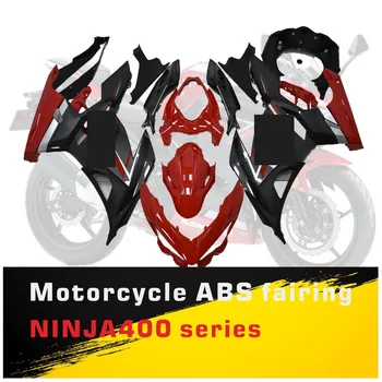 Инжекционный Обтекател на купето Зелена, черна, сива на стикера на Мотоциклет, Пълен Комплект Обтекателей за Ninja400 2018-2020-2021-2022 Fit Ninja 400
