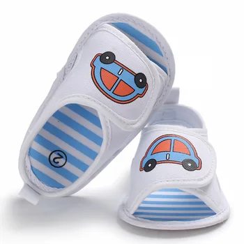 Нова Скъпа лятна бебешко кошче подметка, ежедневни, плажни модни сандали за малки Момчета и Момичета, обувки