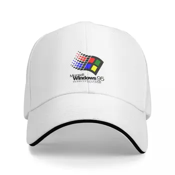Иконата на бейзболни шапки с логото на Windows 95, шапка господин, солнцезащитная шапка, мъжки шапки, дамски