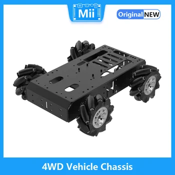 Hiwonder Голямо метално шаси на 4WD автомобил за робот Arduino/Raspberry Pi/ROS с мотор-редуктор 8