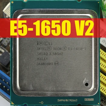 Процесор Xeon E5 1650 V2 LGA 2011 CPU 10 Основната 3,50 Ghz 1650V2 X79 DDR3 D3 дънна Платка Платформа За комплект Intel xeon