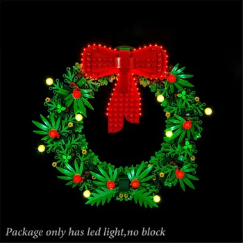 Комплект led крушки за коледен венец LEGO 40426 Коледа Wreath 2-in-1 40426 Комплект осветителни тела (само комплект led лампи, без блок модели)