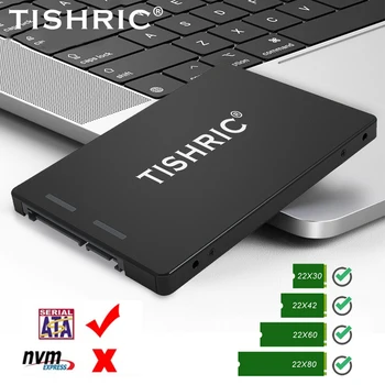 TISHRIC Нова такса Адаптер за MSATA твърд диск-SATA M. 2 NGFF-SATA 22Pin за твърдотелно устройство 2230/2242/2260/2280UP до 6 GB