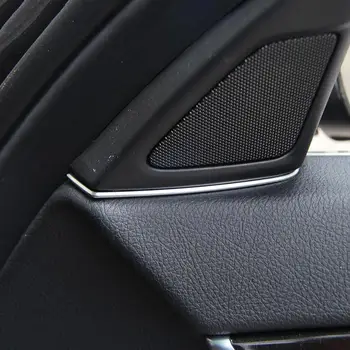 Накладки за автомобил на динамиката на ABS-пластмаса, за BMW серия 5 2011-2017, аксесоари за интериора на колата от сребрист цвят