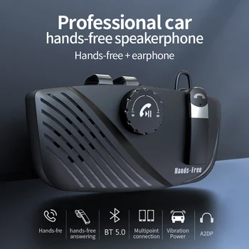 Авто БТ Телефон козирка микрофон Авто Хендсфри комплект за Кола Auto Многофункционален Аудиоприемник Бт 5,0