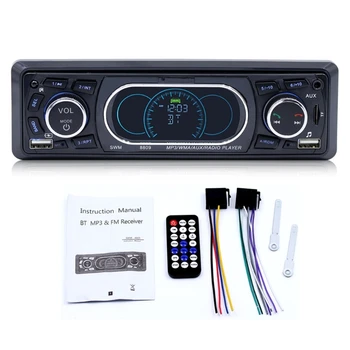12 В Стерео Bluetooth FM радио, MP3 аудио плеър, USB порт, SD, Автомобилното радио В арматурното табло, 1 DIN, Директна доставка на авто електроника