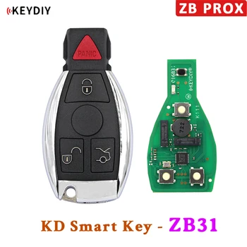 KEYDIY Универсален Смарт ключ ZB31 за дистанционно смяна на автомобилни ключове KD-X2 KD-MAX е Подходящ за Повече от 2000 модели Benz BGA NEC Style