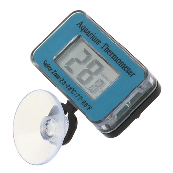 Аквариум/Аквариум за риби Потопяема водоустойчив цифров LCD термометър