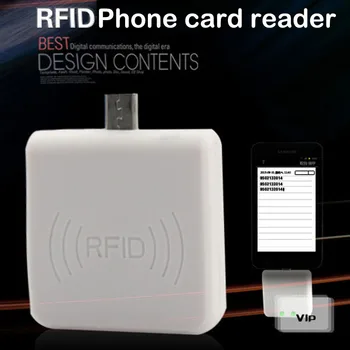 1бр Нов ID 125 khz EM4100 TK400 Mini USB RFID-четец за Мобилен телефон Android OTG Mirco /typec по-малко и по-бързо