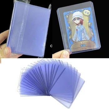 25 бр., двойни защитни облицовки за карти, накладки за магически настолна игра Three Kingdoms Poker, защита карти