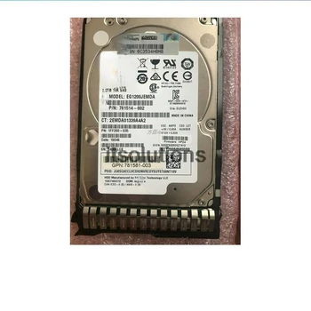 За твърдия диск на сървъра HP1.2T 6 GB SAS 10K 2.5 инча 718160-B21 718291-001