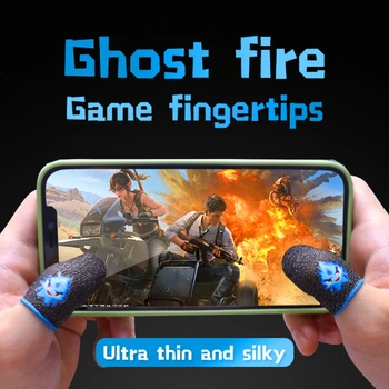 2023 Нови ултра-Тънки Мобилни Игрални Ръкавици, Дишаща ръкав за мобилни пръстите със защита от Изпотяване за Високопоставени Играчи на Мобилни игри
