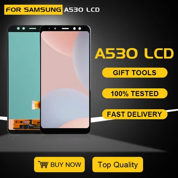 5,6 Инча A530 isplay За Samsung Galaxy A8 2018 LCD сензорен дисплей, Дигитайзер, A530F A530DS, Изграждане на Инструменти, Безплатна Доставка