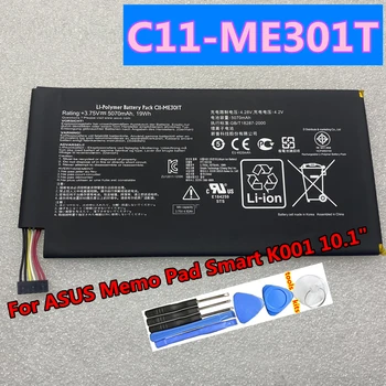 Нова оригинална батерия C11-ME301T 5070 mah за ASUS Memo Pad Smart K001 От 10.1 