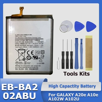 XDOU 100% Оригинален Нов Батерия EB-BA202ABU За Samsung Galaxy 2019 A20e A20E A20 A202F SM-A202F/DS, SM-A202, SM-A202J, SM-A102
