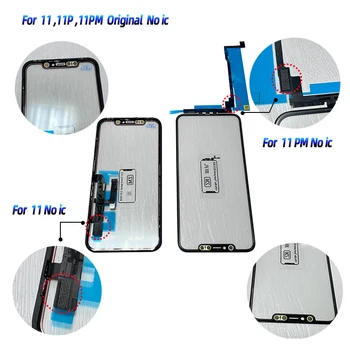 10 бр. Оригинални Дигитайзер No Touch IC с ОСА За iphone 11 11Pro Max Сензорен Стъклен Дисплей Сензорен Чип за IC се Нуждае от Подмяна