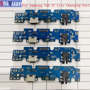 USB порт за зареждане на Модулен конектор Такса пристанище Гъвкав кабел за Samsung Tab A7 Lite T225 T220 Резервни части