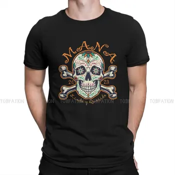 Мана 2023 Mexico Lin най-Новите тениски Mexico Skull Мъжки блузи Harajuku тениска с кръгло деколте