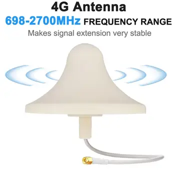 4G Антена 698-2700 Mhz 5dbi Панел 4G LTE антена SMA мъжки Ненасочена Антена Celling антена Лесна Инсталация