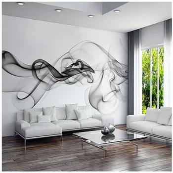 тапети по поръчка beibehang 3D фотообои облак дим художествени абстрактни тапети модерен диван papel de parede тапети