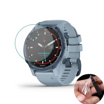 5 бр. Мек прозрачен защитен филм от TPU Smartwatch Guard за Garmin Descent Mk2S Sport Smart Watch Защитно покритие на екрана