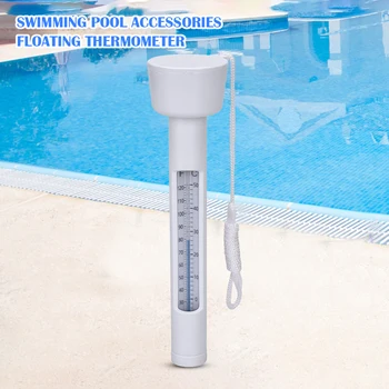 Плаващ термометър за басейна, режимът за спа-джакузи, плаващ термометър за температура, ℃ ℉ Аксесоари