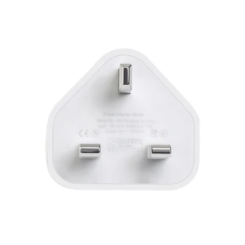 Джобно 3-за Контакти USB-Зарядно UK Wall Plug Адаптер С 1 Порт Пътно Зарядно Устройство За Xiaomi i-Phone 13 X 8 Таблети Samsung