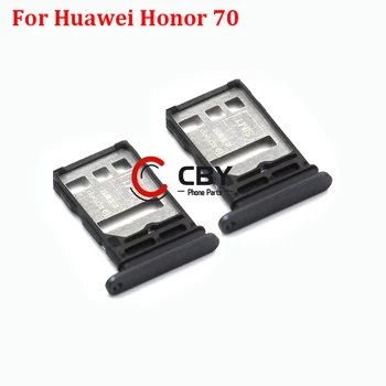 За Huawei Honor 70, държач за четене sim-карти, слот за тавата за sim-карти, резервни части адаптер